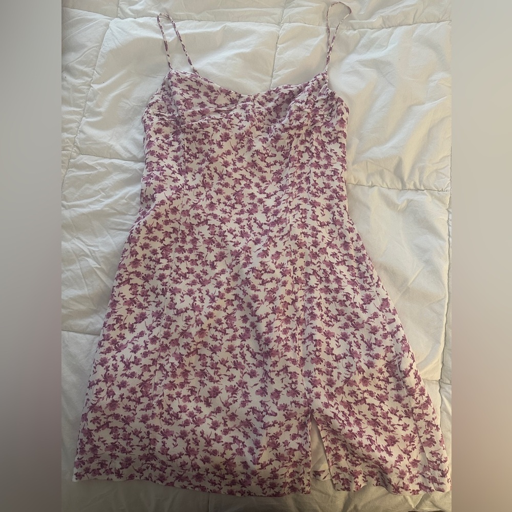 Floral sundress cotton candy LA